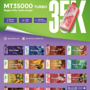 LOST MARY MT35000 PUFFS TURBO DISPOSABLE VAPE